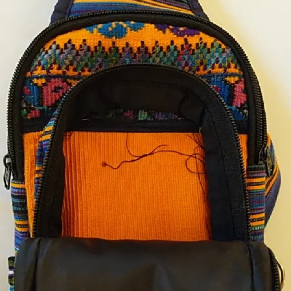 Multicolor Boho Crossbody Bag - Picture 5 of 6